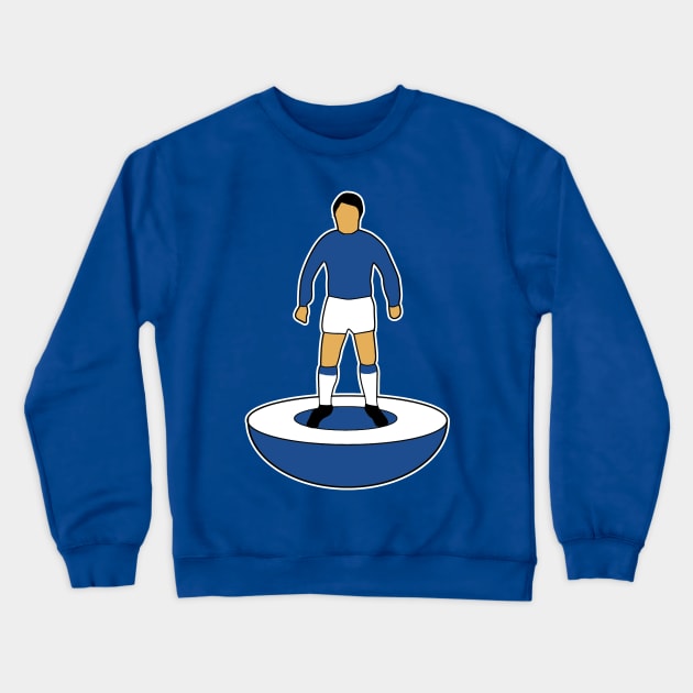 Everton Subbuteo Player Crewneck Sweatshirt by Confusion101
